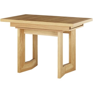 Kufentisch  ausziehbar Canto II ¦ holzfarben ¦ Maße (cm): B: 70 H: 75