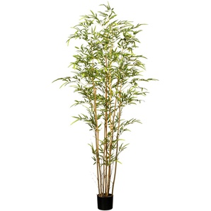 Kunstbaum CREATIV GREEN Bambus Kunstpflanzen Gr. H: 180 cm, 1 St., grün Kunst-Bäume Kunstpflanzen