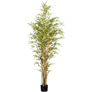 Kunstbaum CREATIV GREEN Bambus Kunstpflanzen Gr. H: 180 cm, 1 St., grün Kunst-Bäume