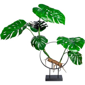 Kunstbaum Dekoobjekt Splitphildendron Grünpflanze, Creativ green, Höhe 100 cm