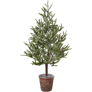 my home Künstlicher Weihnachtsbaum Weihnachtsdeko, künstlicher Christbaum, Tannenbaum, Fichte mit Schnee