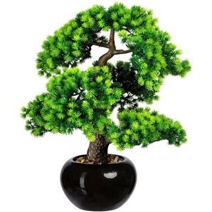 Kunstbonsai Bonsai Lärche Bonsai Lärche, Creativ green, Höhe 48 cm, im Keramiktopf