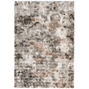 Kunstfell, Grau, Textil, rechteckig, 160x230 cm, für Fußbodenheizung geeignet, Teppiche & Böden, Teppiche, Fellteppiche