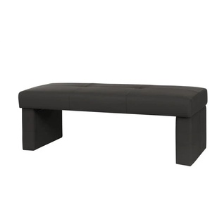 Woodford Kunstleder-Bank Seta - braun - Materialmix - 130 cm - 49 cm - cm 48,0 | Möbel Kraft