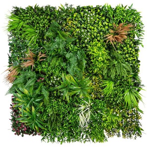 Kunstpflanze CREATIV GREEN Farnmatte Kunstpflanzen Gr. B/H/L: 12 cm x 100 cm x 100 cm, 1 St., grün Künstliche Zimmerpflanzen