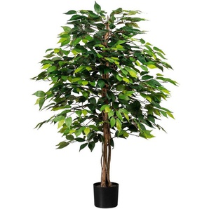 Kunstpflanze Ficus Benjamini, Creativ green, Höhe 120 cm