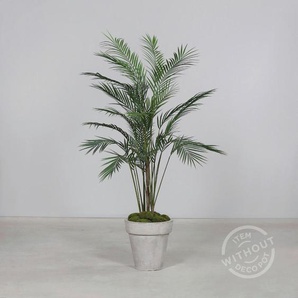 Kunstpflanze, Grün, Kunststoff, 135 cm, Dekoration, Blumen & Zubehör, Kunstpflanzen
