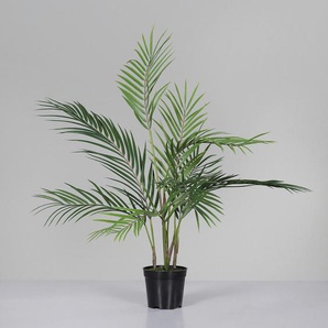 Kunstpflanze, Grün, Kunststoff, 75 cm, inkl. Topf, Dekoration, Blumen & Zubehör, Kunstpflanzen