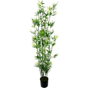 Kunstpflanze I.GE.A. Bambus im Topf Kunstpflanzen Gr. B/H: 34 cm x 180 cm, 1 St., grün Kunstpflanze Künstliche Zimmerpflanzen Kunstpflanzen