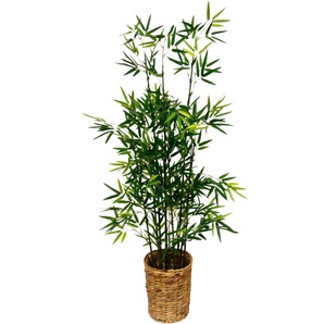 Kunstpflanze I.GE.A. Bambus Kunstpflanzen Gr. B/H: 40 cm x 120 cm, 1 St., grün Künstliche Zimmerpflanzen