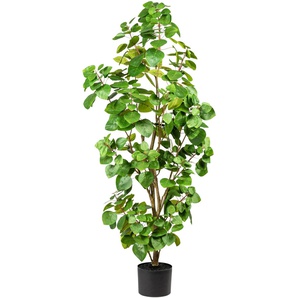 Kunstpflanze LEONIQUE Banon Kunstpflanzen Gr. B/H: 50 cm x 120 cm, 1 St., grün Künstliche Zimmerpflanze Zimmerpflanzen