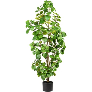 Kunstpflanze LEONIQUE Banon Kunstpflanzen Gr. B/H: 50 cm x 120 cm, 1 St., grün Künstliche Zimmerpflanze Zimmerpflanzen im Topf