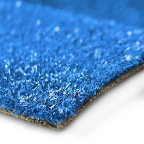 Kunstrasen Premium | Spring | Blau | Breite: 100 cm, Länge: 300 cm