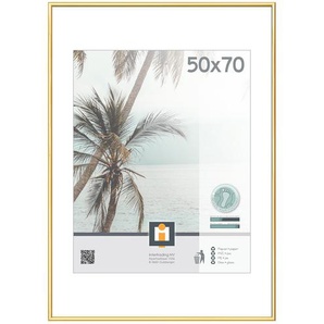 Kunststoffrahmen  Kyoto ¦ gold ¦ Kunststoff ¦ Maße (cm): B: 51 H: 71 T: 1.8