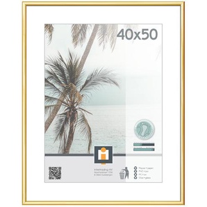 Kunststoffrahmen  Kyoto ¦ gold ¦ Kunststoff ¦ Maße (cm): B: 41 H: 51 T: 1.8