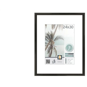 Kunststoffrahmen Kyoto - schwarz - Kunststoff - 25 cm - 31 cm - cm 1,8 | Möbel Kraft
