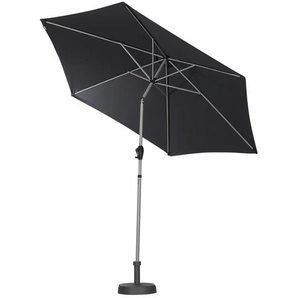 doppler Kurbelschirm Ø 270cm Doppler Select ¦ grau ¦ Maße (cm): H: 254  Ø: 270