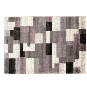 Kurzflorteppich   ¦ grau ¦ Synthetische Fasern ¦ Maße (cm): B: 120 H: 2