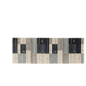 Kurzflorteppich   ¦ grau ¦ Synthetische Fasern ¦ Maße (cm): B: 80 H: 2