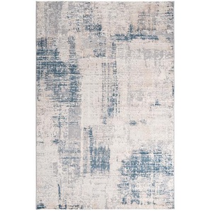 Kurzflorteppich My Salsa I Multicolor/Blau 200 x 290cm Webstoff