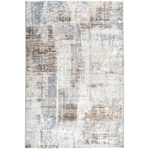 Kurzflorteppich My Salsa I Multicolor/Taupe 120 x 170cm Webstoff