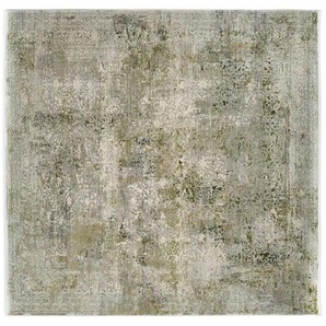 meinTeppich Kurzflorteppich  Palermo ¦ grün ¦ Synthetische Fasern ¦ Maße (cm): B: 240 H: 0,8
