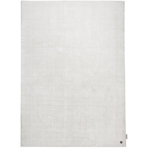 Kurzflorteppich Shine Weiß/Weiß 140 x 200cm 100% Viscose