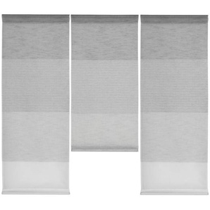 Kurzgardinenset, Grau, Textil, Graphik, 90x80 cm, Oeko-Tex® Standard 100, mit Beschwerungsstab, Öffnung für Beschwerungsstab, Wohntextilien, Gardinen