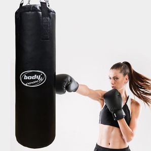 L.A.-Sports-Boxsack - silber - Leder -