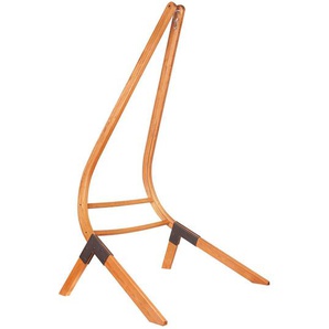La Siesta Hängesesselgestell , Holz , Lärche , 115x222x130 cm , FSC , Gartenmöbel, Hängesessel