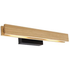 Ländliche Wandleuchte Holz inkl. LED - Holz