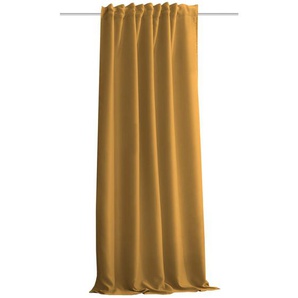 Xxxl Lärmschutzvorhang Acustico, Currygelb, Textil, Uni, 135x245 cm, Lärmschutz, Wohntextilien, Gardinen & Vorhänge, Fertiggardinen,