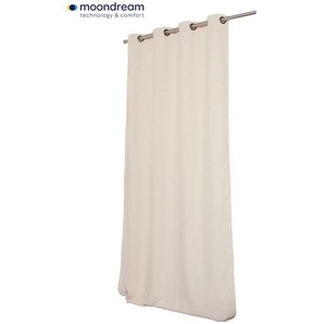 Xxxl Lärmschutzvorhang, Beige, Metall, Textil, Uni, 145x260 cm, Made in EU, Oeko-Tex® Standard 100, beliebig kürzbar, Lärmschutz, Wärmeschutz,