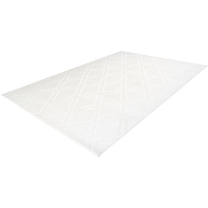 Läufer ARTE ESPINA Monroe 300 Teppiche Gr. B/L: 80 cm x 300 cm, 7 mm, 1 St., weiß Kurzflor-Läufer Teppichläufer Teppiche besonders weich durch Microfaser