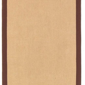 Läufer CARPETFINE Sisal Teppiche Gr. B/L: 80 cm x 500 cm, 5 mm, 1 St., braun Küchenläufer