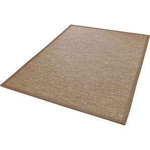 Läufer DEKOWE Naturino Effekt Teppiche Gr. B/L: 80 cm x 250 cm, 8 mm, 1 St., braun (camelfarben) Küchenläufer