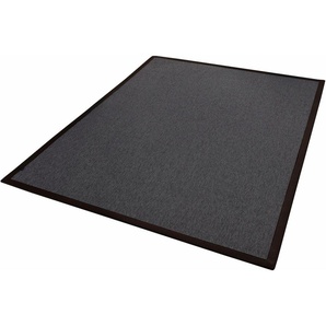 Läufer DEKOWE Naturino Rips Teppiche Gr. B/L: 80 cm x 250 cm, 7 mm, 1 St., schwarz Küchenläufer
