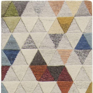 Läufer FLAIR RUGS Amari Teppiche Gr. B/L: 60 cm x 230 cm, 10 mm, 1 St., bunt (multi) Küchenläufer Wollläufer Multi
