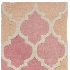 Läufer FLAIR RUGS Rosella Teppiche Gr. B/L: 60 cm x 230 cm, 10 mm, 1 St., pink (pink, blau) Küchenläufer