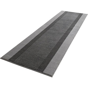 Läufer HANSE HOME Band Teppiche Gr. B/L: 80 cm x 450 cm, 9 mm, 1 St., grau Kurzflor-Läufer