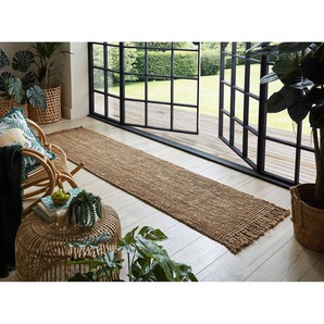 Läufer Jute Boucle 60 x 230cm Beige