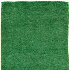 Läufer MORGENLAND GABBEH FEIN FLOWY Teppiche Gr. B/L: 80 cm x 300 cm, 19 mm, 1 St., grün Teppichläufer