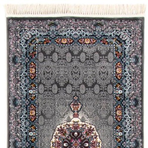 Läufer MORGENLAND Holyday Teppiche Gr. B/L: 100 cm x 400 cm, 9 mm, 1 St., silberfarben (silber) Kurzflor-Läufer
