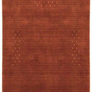 Läufer MORGENLAND LORIBAFT NOVA Teppiche Gr. B/L: 80 cm x 300 cm, 15 mm, 1 St., rot Teppichläufer Schurwolle Luxus Bordüre, Wohnzimmer