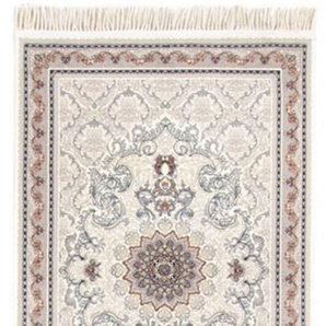 Läufer MORGENLAND Roojeen Teppiche Gr. B/L: 100 cm x 300 cm, 9 mm, 1 St., beige (creme) Kurzflor-Läufer Fußbodenheizung geeignet