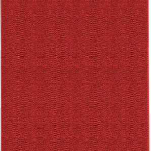Läufer MY HOME Sisalläufer Natur Teppiche Gr. B/L: 66 cm x 450 cm, 8 mm, 1 St., rot Küchenläufer