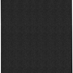 Läufer MY HOME Sisalläufer Natur Teppiche Gr. B/L: 66 cm x 450 cm, 8 mm, 1 St., schwarz Küchenläufer