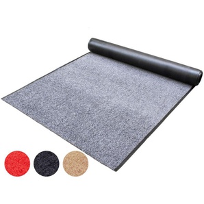 Läufer PRIMAFLOR-IDEEN IN TEXTIL CLEAN Teppiche Gr. B/L: 120 cm x 200 cm, 9 mm, 1 St., grau (anthrazit) Kurzflor-Läufer Schmutzfangläufer, Schmutzfangteppich, Schmutzmatte, rutschhemmend