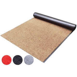 Läufer PRIMAFLOR-IDEEN IN TEXTIL CLEAN Teppiche Gr. B/L: 90 cm x 700 cm, 9 mm, 1 St., beige Kurzflor-Läufer Schmutzfangläufer, Schmutzfangteppich, Schmutzmatte, rutschhemmend