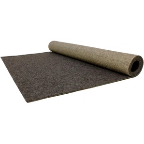 Läufer PRIMAFLOR-IDEEN IN TEXTIL Eventteppich PODIUM Teppiche Gr. B/L: 100 cm x 1000 cm, 2,6 mm, 1 St., grau (anthrazit) Küchenläufer Breite 100 cm, robuster Nadelfilz, Uni-Farben